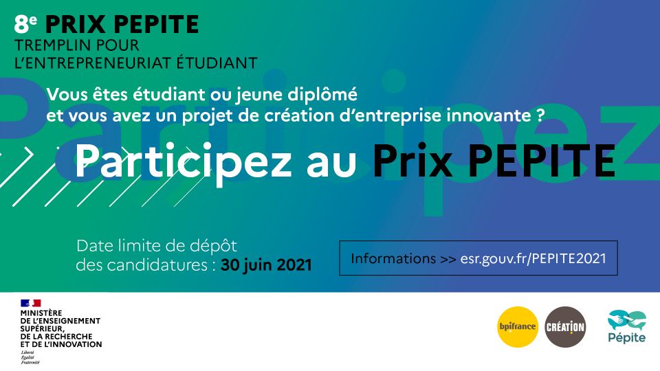 Prix PEPITE 2021